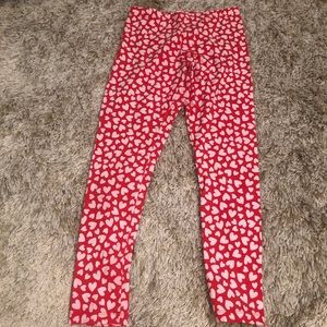 heart leggings